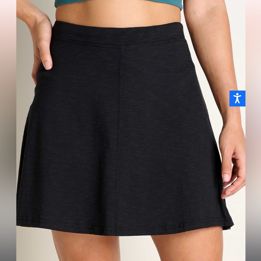 Toad & Co Seleena Skort black NWT Medium